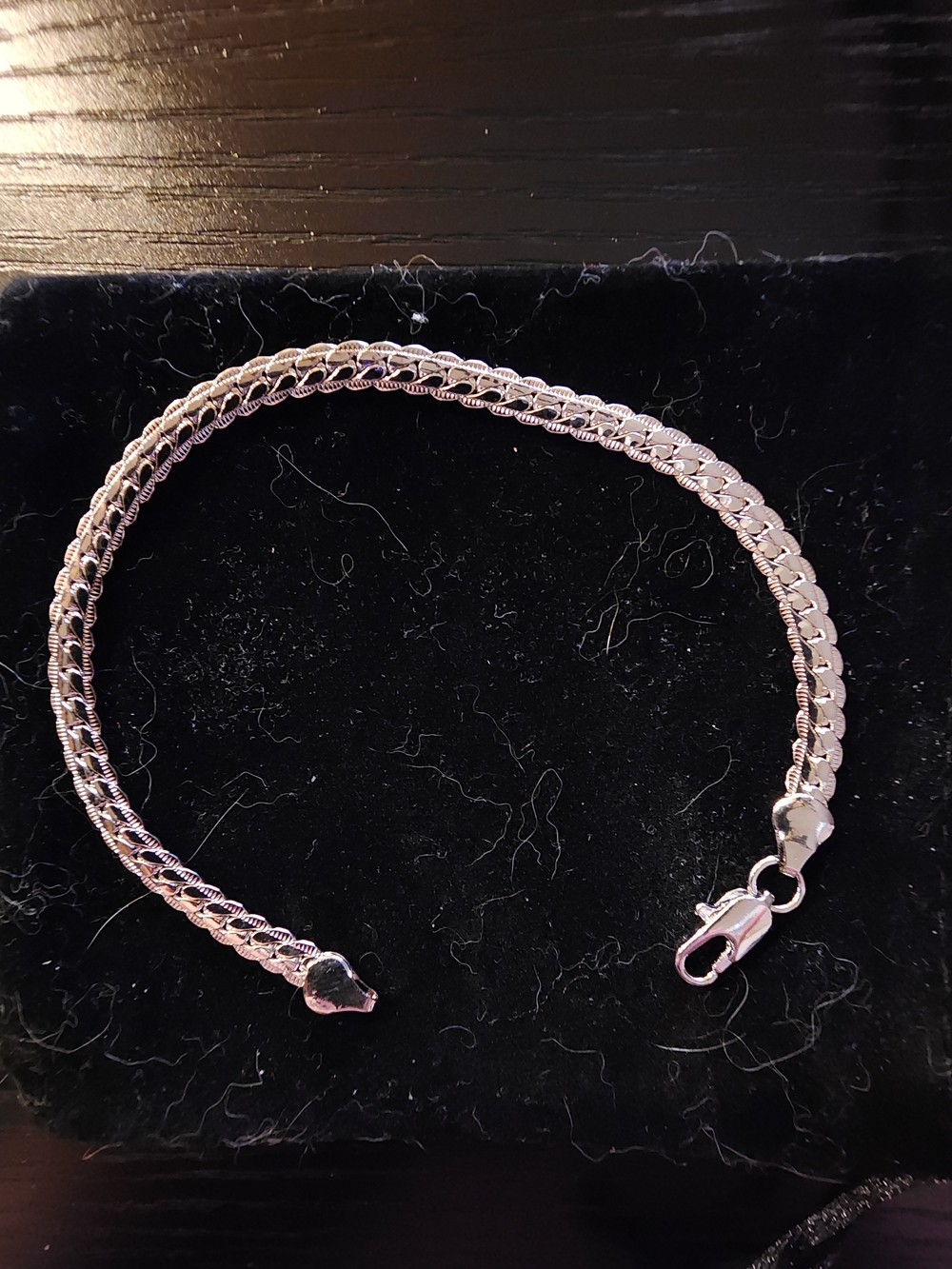 Silver-Tone Chain Bracelet
